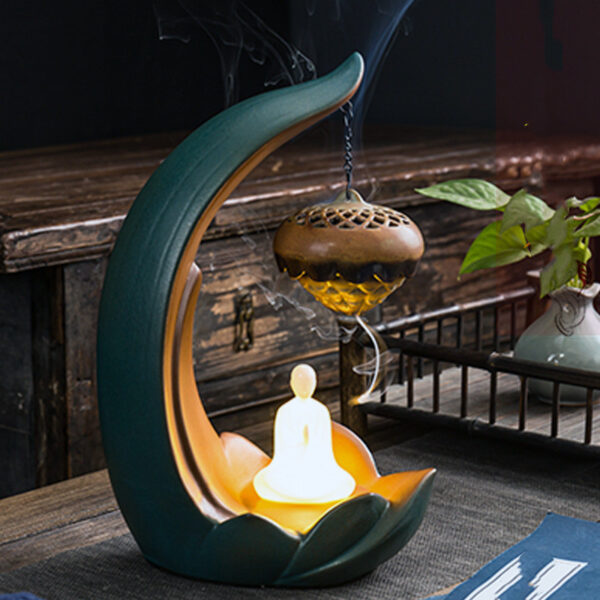 Ceramic Creative Backflow Aroma Diffuser Decoration - Image 2