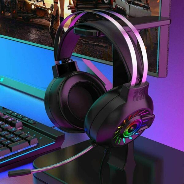 3.5mm Gaming Headset With Mic Headphone For PC Laptop Mac Nintendo PS4 Xbox One - Image 5