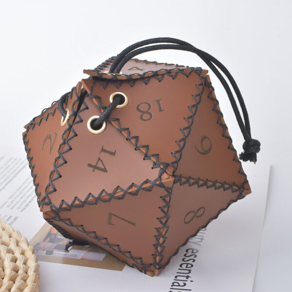 Home Minimalist Polygonal Game Dice Storage Bag - Image 5