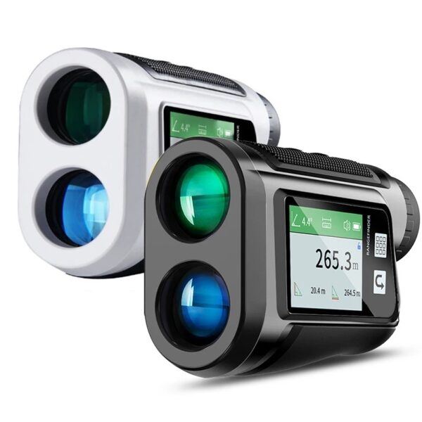 Charging Touch Screen Golf Laser Rangefinder Telescope Voice Broadcast Height Measuring Angle - Image 4