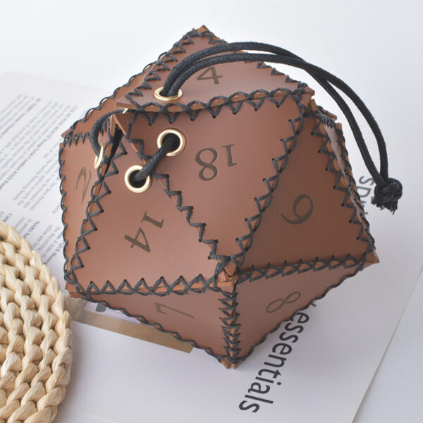 Home Minimalist Polygonal Game Dice Storage Bag - Image 2