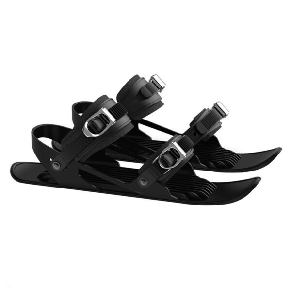 Mini Ski Skates Portable Short Skiboard Adjustable Skates Shoes For Snow - Image 2