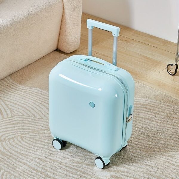 Mini Cute Suitcase Ladies Small Lightweight Luggage Boardable Trolley Case Universal Silent Wheel Suitcase For Children - Image 5